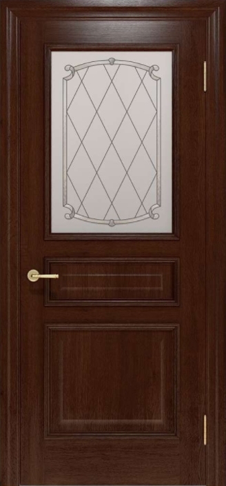 Дверне полотно Interia I 022.7 від ТМ Status Doors Шоколаднийd